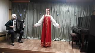 Русская народная песня "Залетела во садок перепёлочка".Исполняет Агафонова Виктория