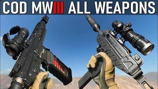 Call Of Duty: Modern Warfare III - All Weapons