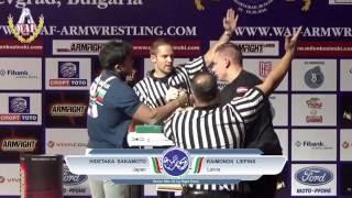 Raimonds Liepins - RIGHT HAND SENIOR MEN -80 kg - World Championship