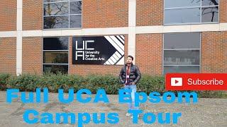 University for the creative arts full Epsom campus tour