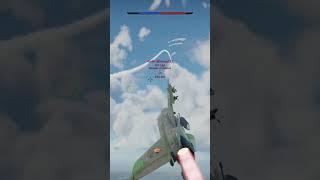 DogFighting a F-16 #warthunder   With a Mig-21bis #shorts #trending