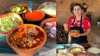 Pozole Rojo Mexicano  - La Herencia de las Viudas