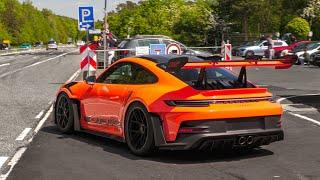 Cars Leaving Nürburgring Tankstelle - Carrera GT, 1000HP TT R8 V10, Widebody M4 G82, NSX, 550HP M2C