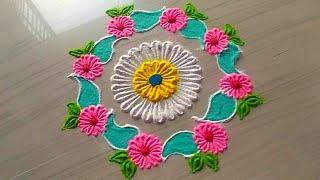 Rangoli design for daily / rangoli by Jyoti Rathod #76