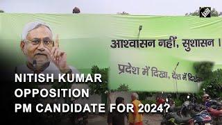 Nitish Kumar opposition PM candidate for 2024? Posters come up at JDU office in Patna