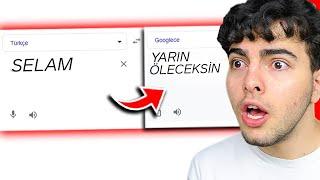 SAKIN ÇEVİRİ'YE YAZMAYIN ! Google Çeviri'ye Yazmamanız Gereken 10 Şey!