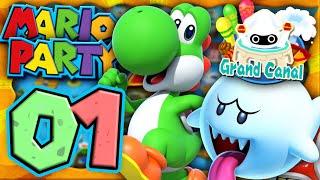 Die KREUZFAHRT zu CANALE GRANDE! MARIO PARTY 7 [01]