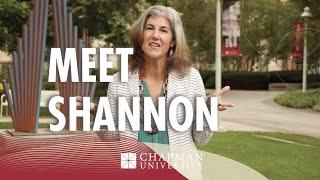 Meet Your Counselor: Shannon