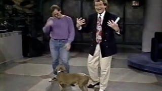 Stupid Pet Tricks with One Swingin' Dog:)