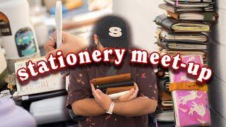 What it’s like going to a Stationery Meet-Up | Vlog ️