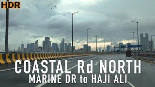 4KHDR Drive on Mumbai Coastal Rd (Northbound; Marine Dr to Haji Ali)