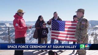 Man from Beale Air Force Base officially becomes member of the Space Force