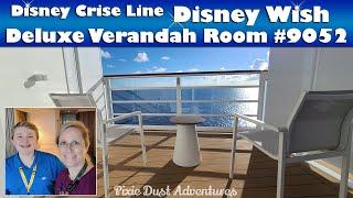 Disney Wish Verandah Room 9052  Pixie Dust Adventures