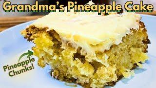 How to Make a Pineapple Cake Just Like Grandma’s | Soft, Sweet & Easy!