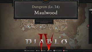 Diablo 4 Dungeon: Maulwood