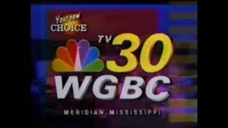 WGBC TV 30 Meridian MS STATION IDS 1992