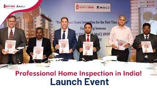 Reminiscing our India Launch, MACJ - A Buyer’s Choice Home Inspections