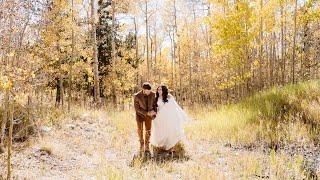 Beautiful Mountain Wedding near Breckenridge Colorado