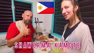 DINNER WITH JELENA in Samal Island  | Vegan Schawerma