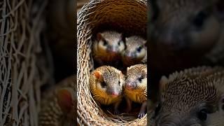 Quadruplet wonders #Armadillos #Nature #Wildlife #Quadruplets #animalfacts