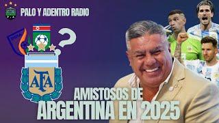 ¿CUÁLES SON LOS AMITOSOS DE LA SELECCIÓN ARGENTINA EN 2025? PALO Y ADENTRO