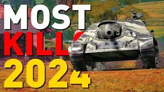 MOST KILLS of 2024 in World of Tanks!!!