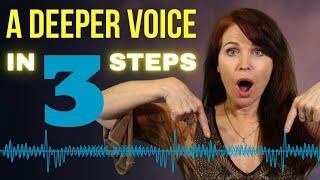 Making Your Voice Deeper - The Sound of Authority | Public Speaking