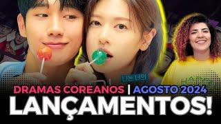 NOVOS DRAMAS COREANOS DE AGOSTO 2024 • MUITOS LANÇAMENTOS DORAMEIROS • DORAMA NEWS 71