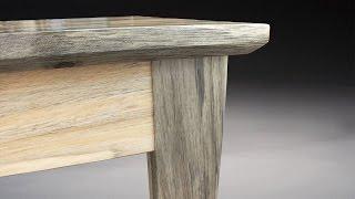 How To Build A Beetle Kill Pine Kitchen Table - Woodworking