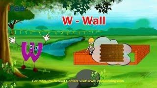 Learn English Alphabet - W (www.iDaaLearning.com)