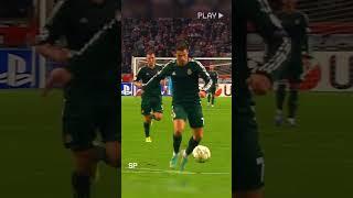 When Ronaldo use his weak foot  #viralvideo #shortvideo
