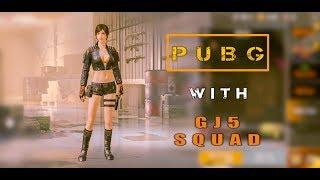 Pubg Mobile Live Stream With GJ5 -SQUAD -Rank Pushing