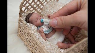 Miniature Silicone Reborn Baby "Tiny Timmy"