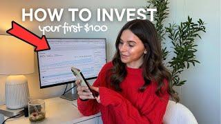 step-by-step guide to start investing in 2025 | invest your first $100 today