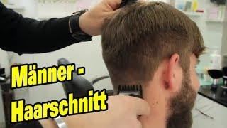 Haare schneiden bei Männern - Haarschnitt mit Maschine