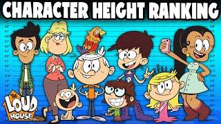 Ranking Loud House and Casagrandes Characters by HEIGHT!  | The Loud House