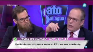 Eduardo García Serrano da una lección a los contertulios