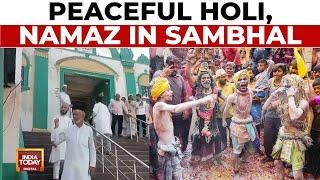 Sambhal: Holi Procession And Friday Namaz Held Peacefully In Uttar Pradesh Amid Tight Security