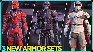 3 New Armor Sets Showcase Helldivers 2