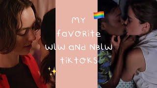 my favorite  wlw & nblw tiktoks