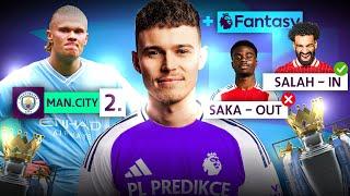 MOJE PREMIER LEAGUE 24/25 PREDIKCE & FANTASY PL!