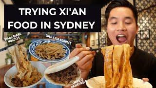 BIANG BIANG NOODLES AND AMAZING SHAANXI FOOD IN SYDNEY - XI'AN EATERY BURWOOD | Vlog Tour Guide 凉皮