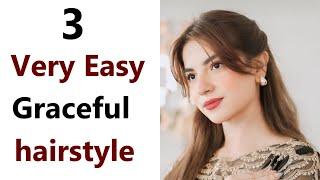 3Very Easy Hairstyle - Easy hairstyle for girls | simple hairstyle | hairstyles