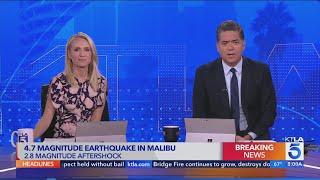 Magnitude 4.7 earthquake jolts Los Angeles area - Extended KTLA 5 News coverage