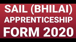 bhilai steel plant apprentice form 2020