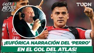 ¡APASIONANTE narración! Así cantó el gol de Atlas el 'Perro' Bermúdez | TUDN