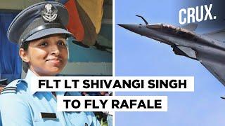 Flight Lieutenant Shivangi Singh Is First Woman Fighter Pilot To Fly Rafale