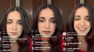 Sanaya Irani LIVE CHAT With fans | Talking About Lockdown || Instagram