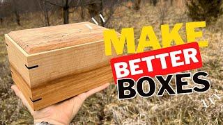 Step Up Your Box-Making Game! | Four-Corner Grain Match