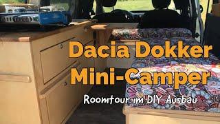 Dacia Dokker Mini Camper Micro Camper | ROOMTOUR im DIY Ausbau #1 | vanreif